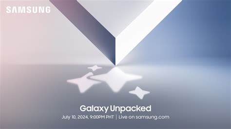 [Invitation] Galaxy Unpacked July 2024: Galaxy AI Is Here.